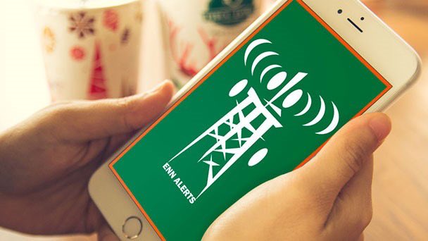 A full system test of the ENN will occur tomorrow, 03/20, at 12:05 PM. The text message for this test will contain a link.

More info about the different communication methods can be found at miami.edu/enn