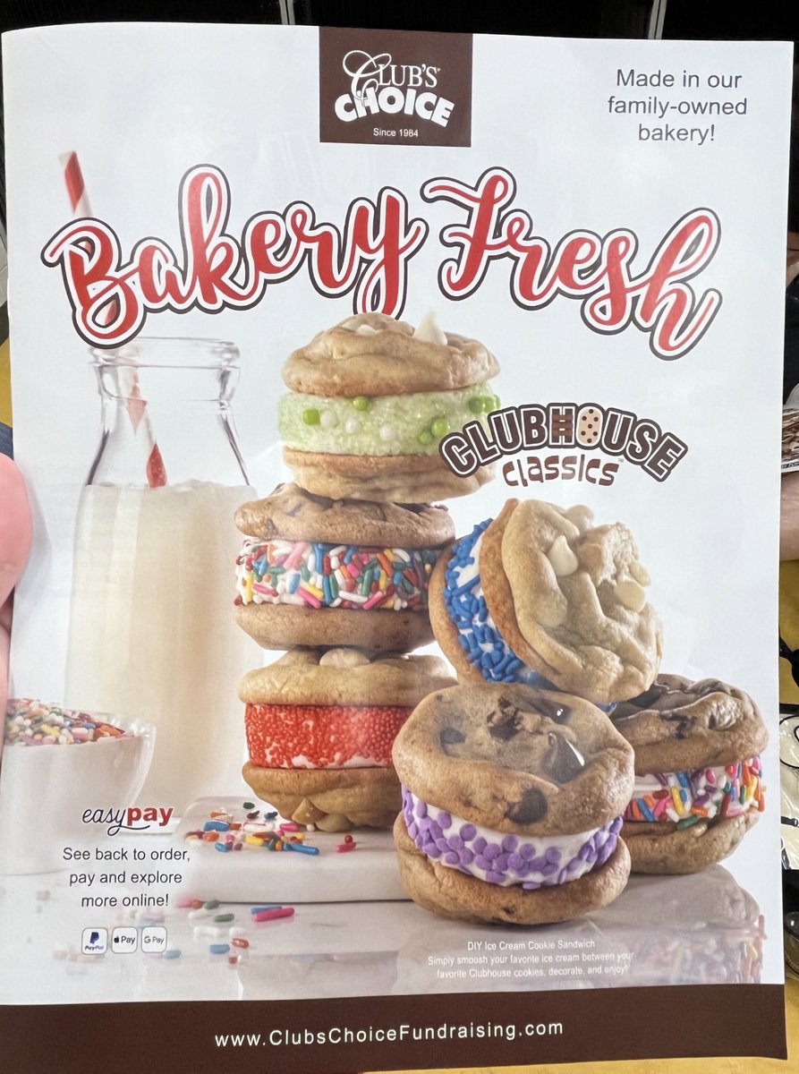 AJBtoroband's tweet photo. Our Spring Fundraiser kicks off today! Students are selling cookie dough to help pay for their Spring trip. Orders and money are due April 2nd.
#CookiesforAll #SupportBandKids https://t.co/4DTJ4jfRU2