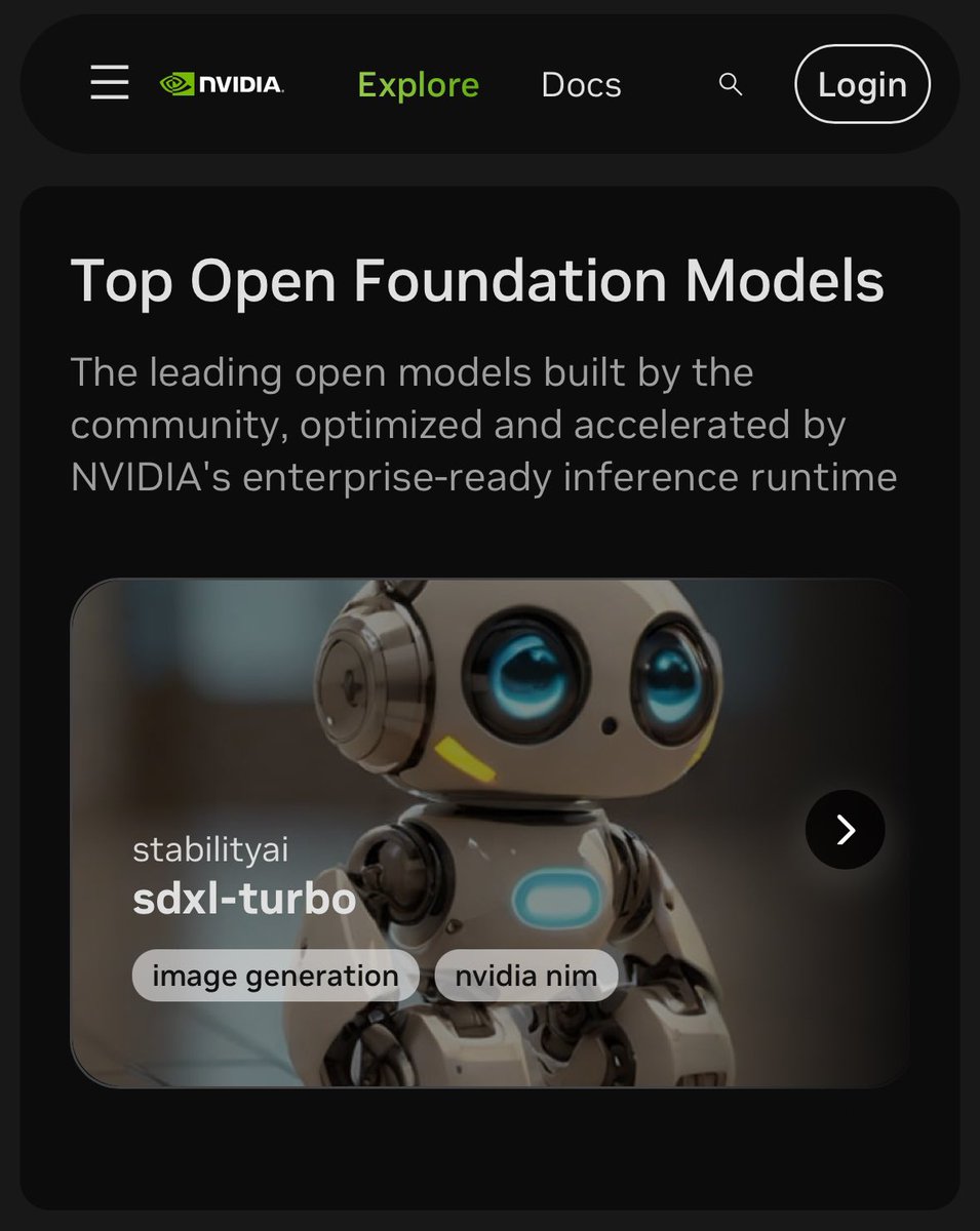 Love to see <a href="/nvidia/">NVIDIA</a> powering their cloud platform with the <a href="/nextjs/">Next.js</a> App Router

build.nvidia.com/explore/discov…