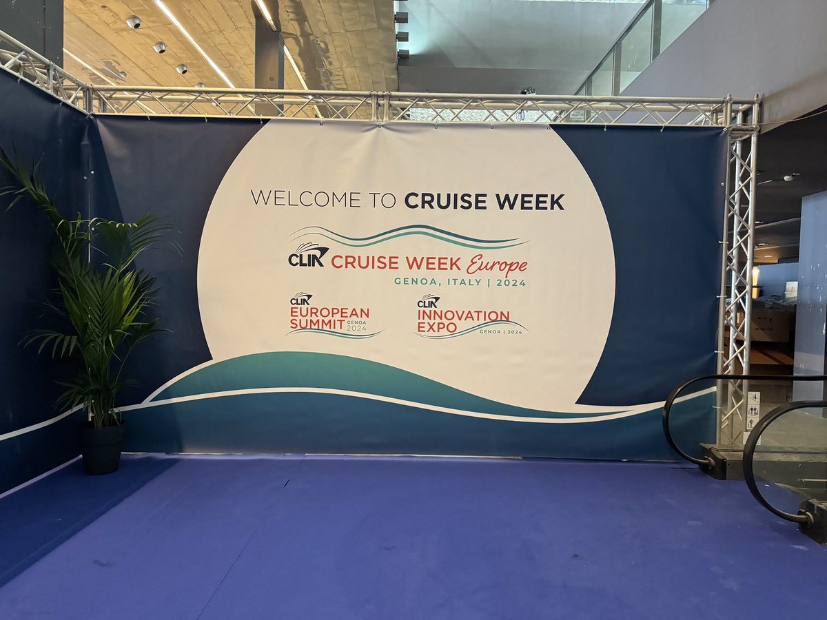 Congrats to CLIA in producing an exciting and successful European Summit and Innovation Expo in Genoa Italy last week #cliacruiseweekeurope!