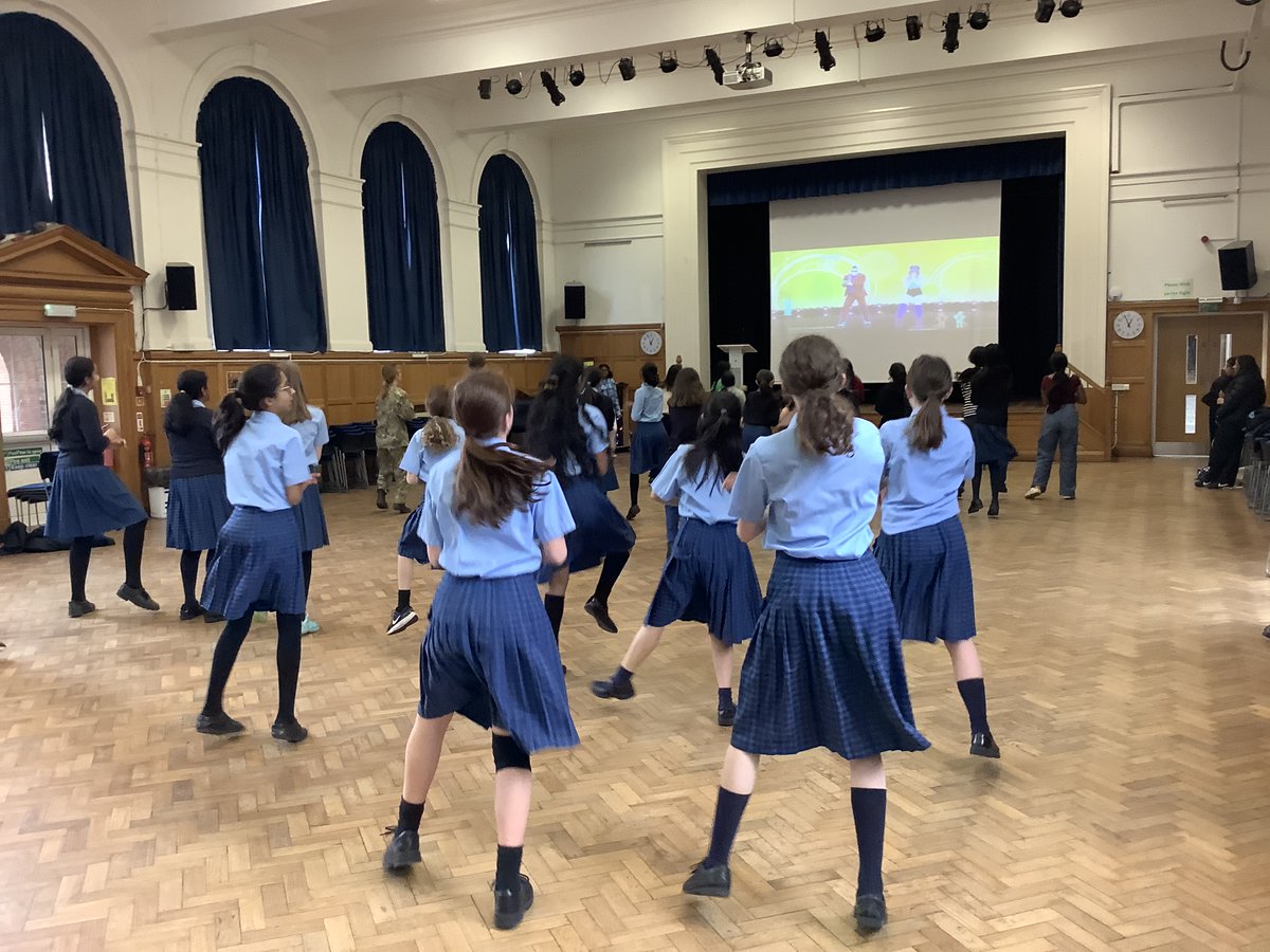 House Danceathon has got off to a flying start this week - come to the Hall at lunchtime tomorrow and Thursday if you would like to take part! It was great to see students across all year groups dancing and enjoying themselves today. #nonsuch
