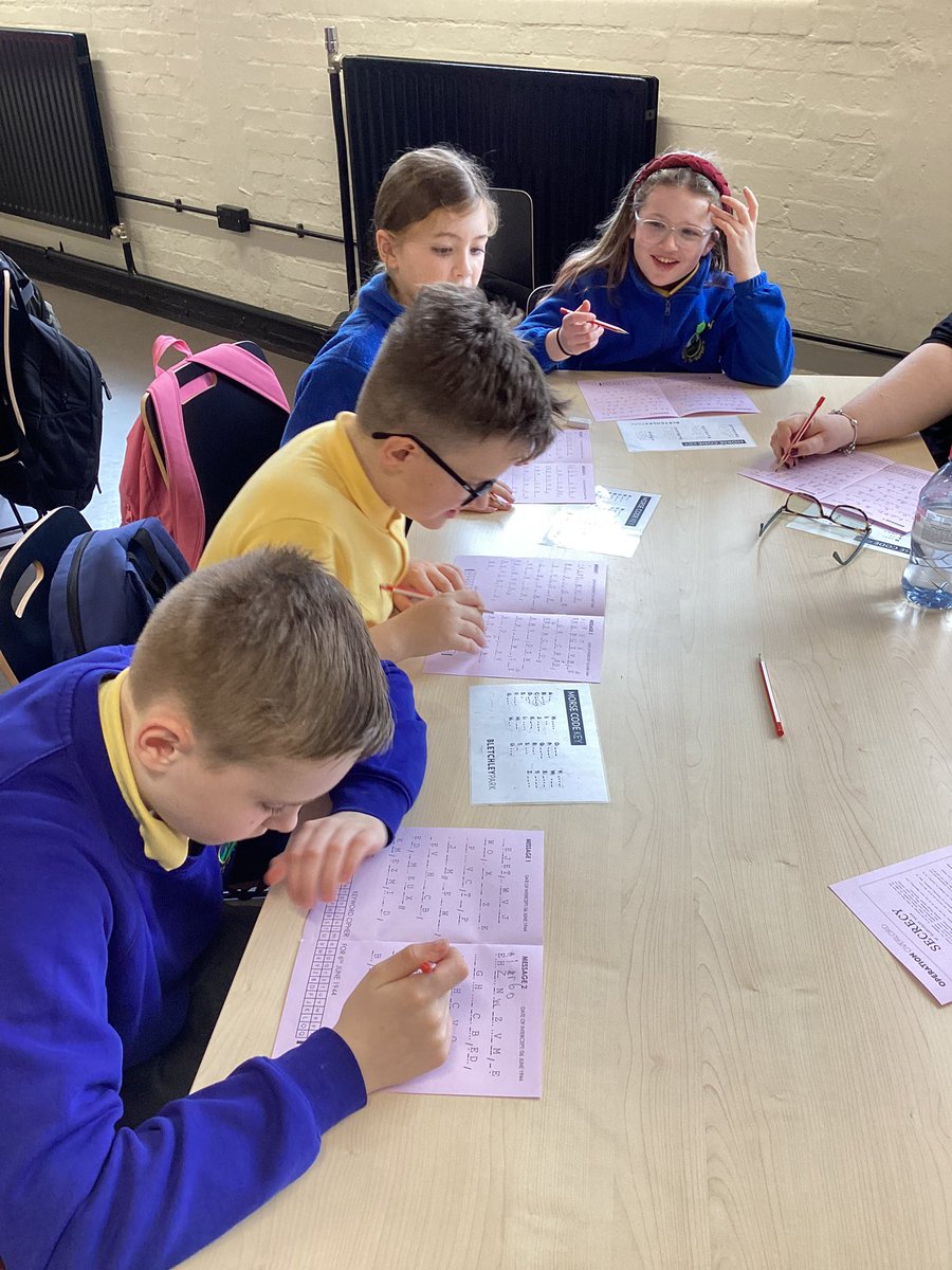 HillsidePrimary's tweet photo. 🔵🟡Don’t ask us about our day at Bletchley Park…. We can’t tell you because we all signed the official secrets act. Sssssshhhh 🤫🟡🔵
#bletchleypark @bletchleypark https://t.co/AGE9uT2CYw