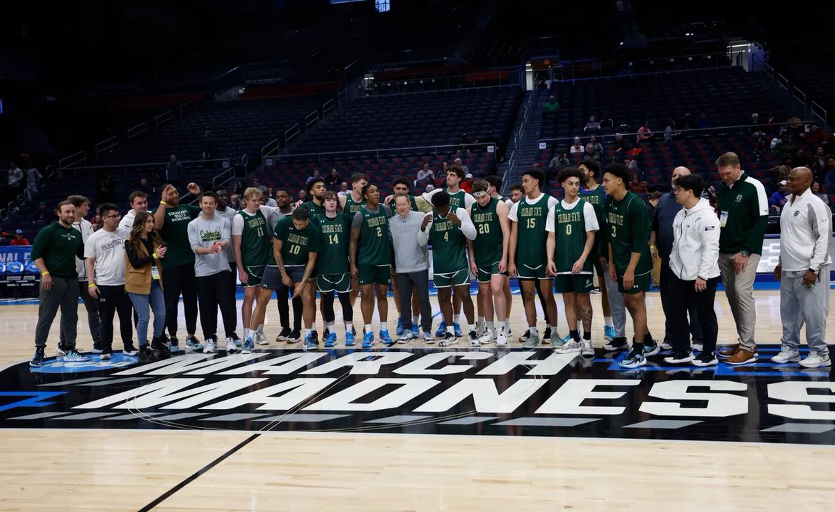 My guys are all together in Dayton! 💚NOTHING more important than RAMILY! Good luck today 🐏!! #Gameday #MarchMadness2024 @mrsteveevans @_kyanevans1 @kadenevans_