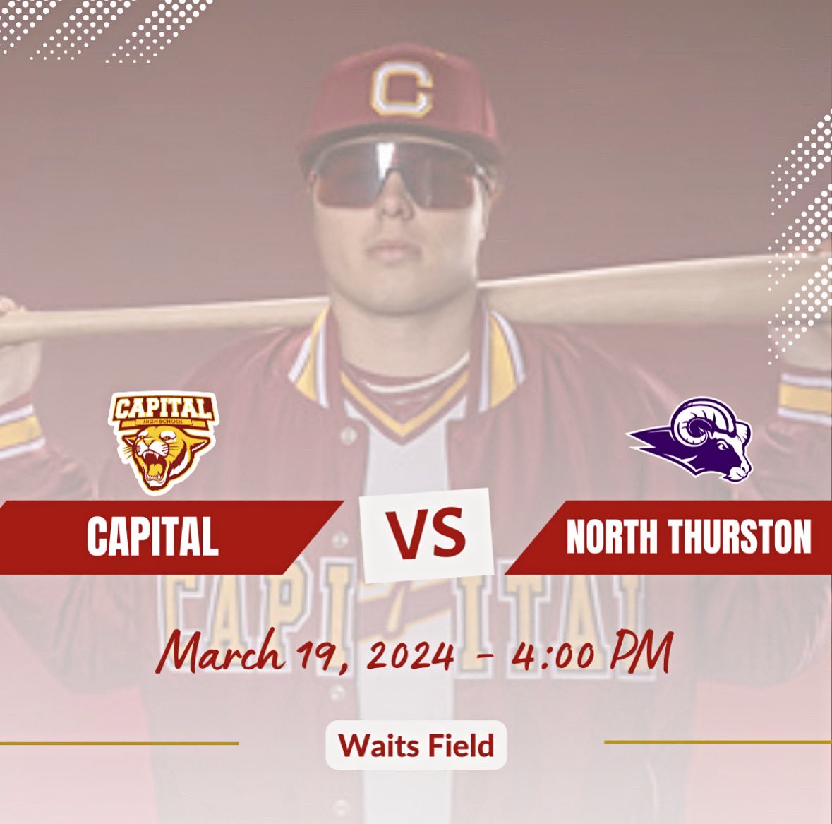 BaseballCapital's tweet photo. League opener at home today! Go Cougs! #FTF https://t.co/EYAksepKsD