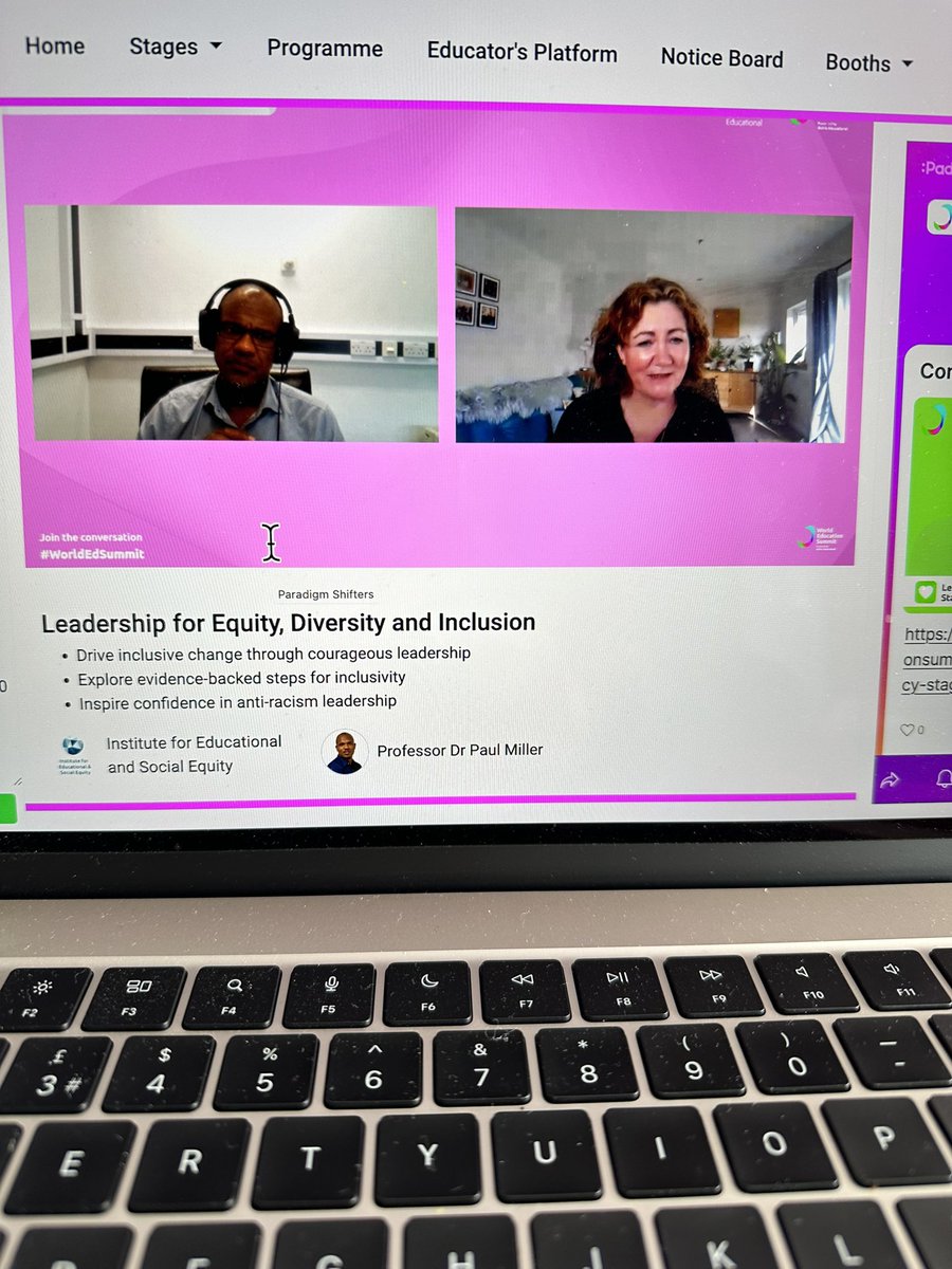 Anne-Marie Duguid FCCT (@annemarieduguid) on Twitter photo Inspiring session from <a href="/ojukomiller/">Professor Paul Miller #BLM</a> hosted by <a href="/Katconasg/">Kathleen Johnston</a> Leadership for Equity, Diversity and Inclusion Thank you <a href="/WorldEdSummit/">WES Legacy</a> Inspiring session from <a href="/ojukomiller/">Professor Paul Miller #BLM</a> hosted by <a href="/Katconasg/">Kathleen Johnston</a> Leadership for Equity, Diversity and Inclusion Thank you <a href="/WorldEdSummit/">WES Legacy</a>