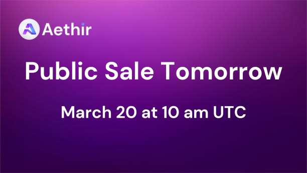 AethirCloud's tweet image. It's been just 24 hours since our Whitelist Sale began, and we have already generated over 7000 wETH in sales! 

We’re now focused on tomorrow's Public Sale! Everyone will have a chance to buy nodes starting from Tier 1. 🔥 

A big thanks to our initial strategic partners. We’ll