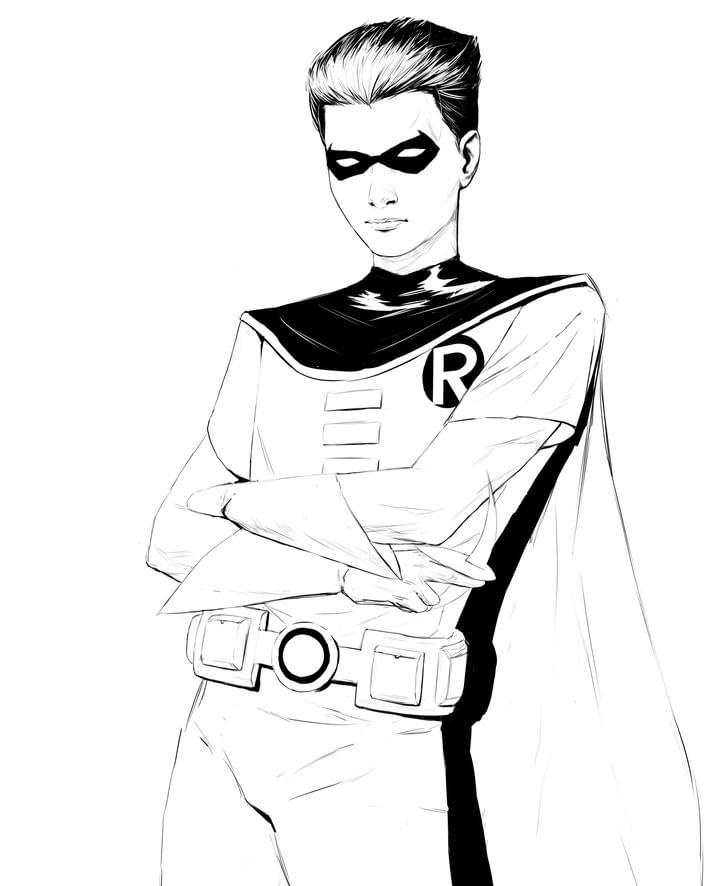 #robin from Teen Titans