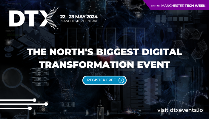 We’re a proud media partner of DTX Manchester, the north’s biggest enterprise IT event (22-23 May, Manchester Central).  DTX can give you the time and space to craft a winning transformation roadmap!

Register free: bit.ly/49588FP

#DTXM24