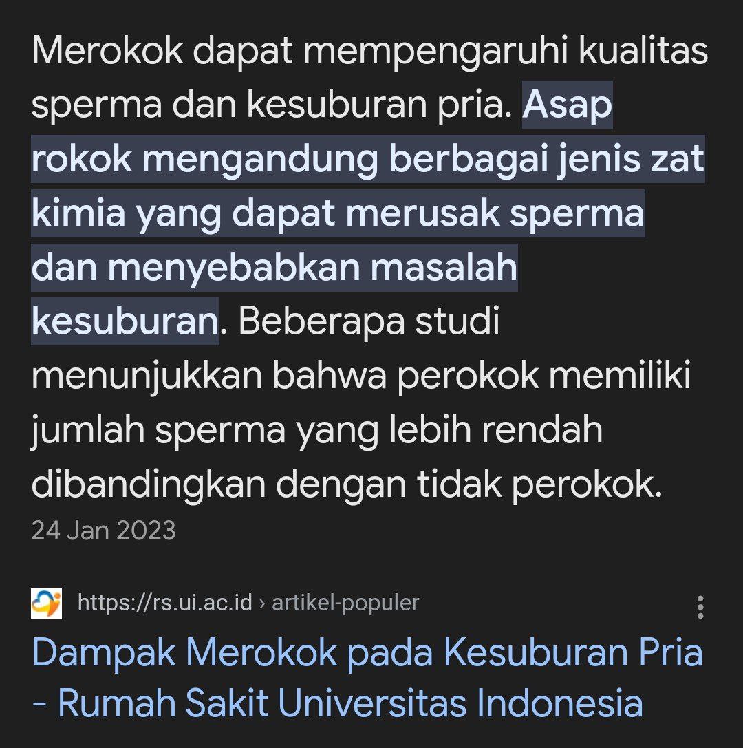 ugm_fess bener banget, apalagi cowok perokok wduhh apa gak takut azoospermia? kami cewek juga gak mau nanti punya cowok mandul 🥺🥺🥺