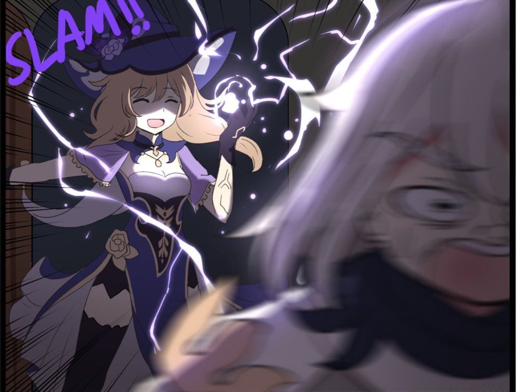 She heard somebody was ruining potions. She just wants to talk.