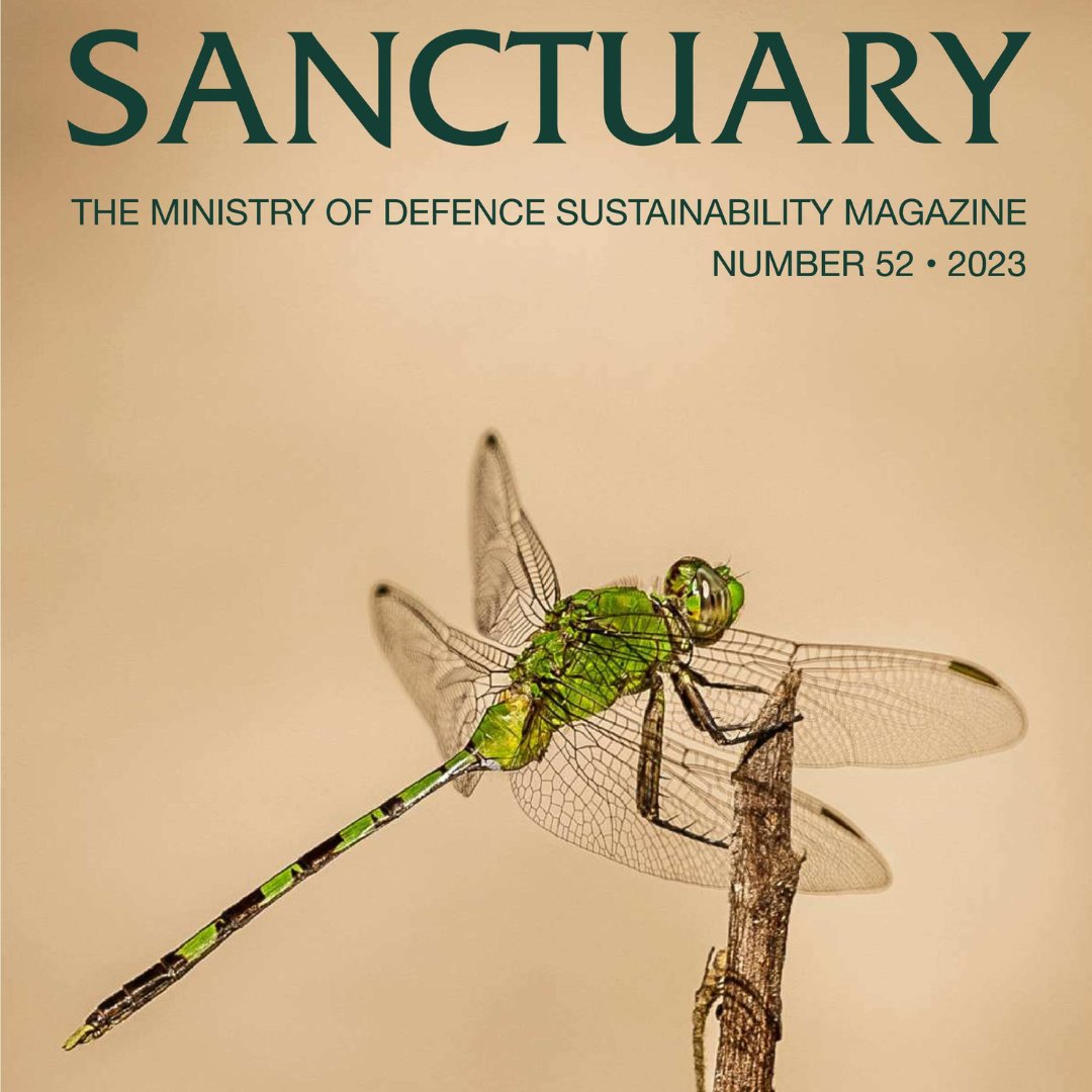 This year’s Sanctuary Magazine is out now!

You’ll find in-depth features on all of this year’s #SanctuaryAwards projects, plus a range of other  initiatives promoting sustainability and conservation across the Defence estate.

👉Read more: assets.publishing.service.gov.uk/media/65f06e30…