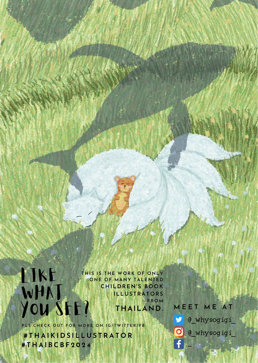 _whysogigi_'s tweet photo. Hi I'm Gigi. I draw a bear named Jojo who lives in the tiny bear world. Jojo likes to explore the real world. #ThaiKidsIllustrator #ThaiBCBF2024 #BCBF2024 https://t.co/yXhqEtcpnC