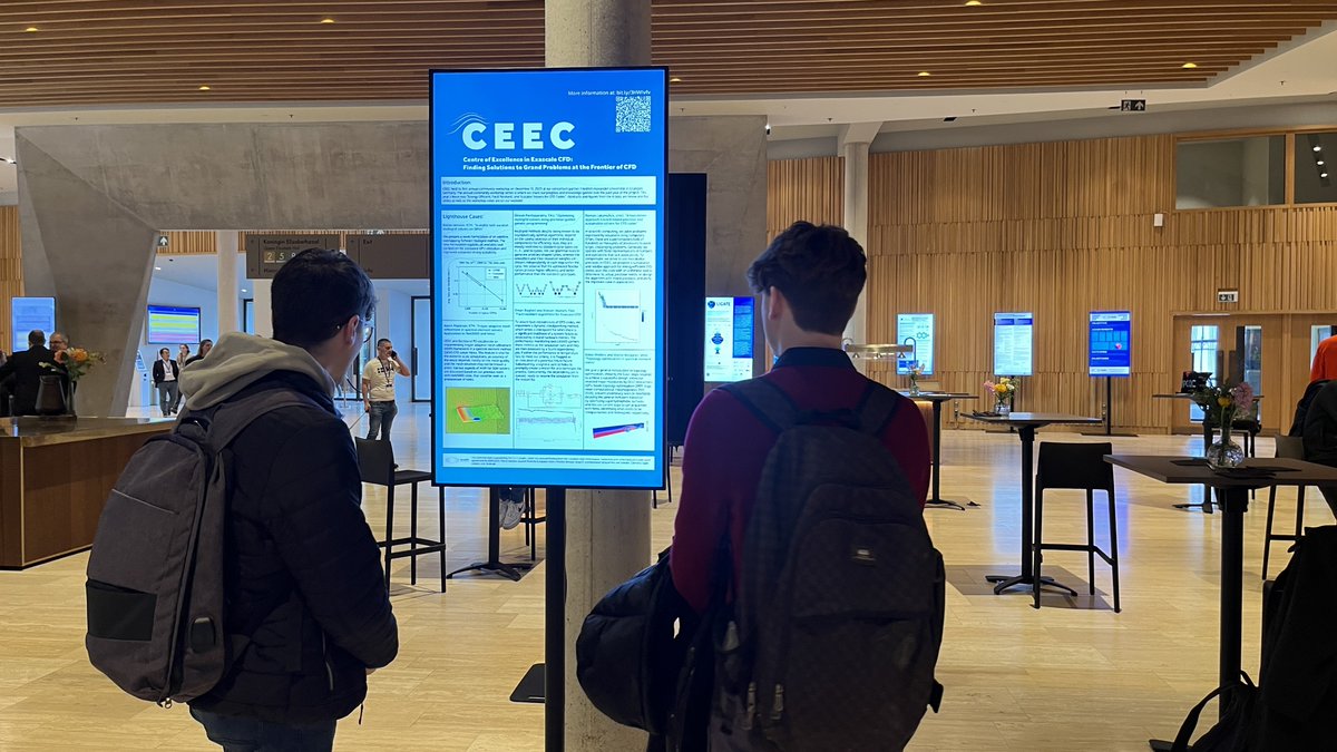 Thank you to all our visitors at the poster session earlier today at #EuroHPCSummit2024 

Don't forget about the PLENARY:

'EuroHPC Users: How Are They Exploiting the Current EuroHPC Systems & Will Exploit Future Exascale Capabilities?' at  17:50 - 18:45

ceec-coe.eu/event/plenary-…