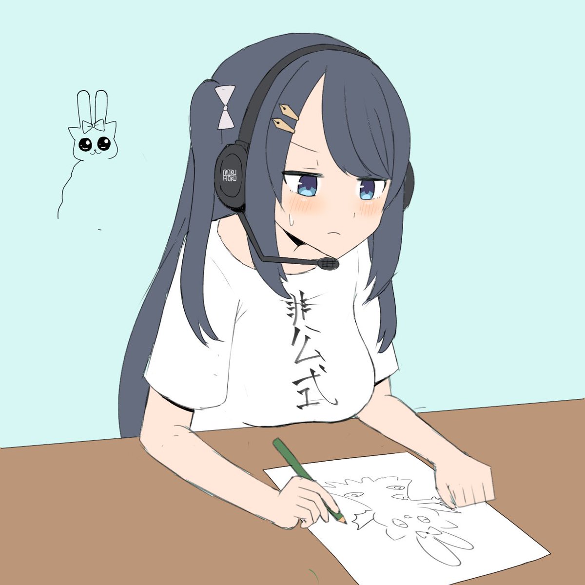SHIRUBABY_LOVE's tweet photo. #つづりゃーと
#乙姫つづり

実はずっと前に上手く描けずにボツにしてしまったイラスト。
最後なのでこちらで供養しますね https://t.co/eiBf4ekPIN