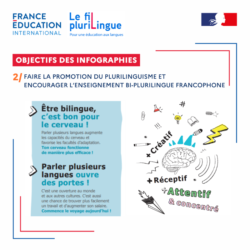 FilPluri's tweet photo. À l’occasion de la Semaine de la langue française et de la Francophonie 2024, nous vous invitons à (re)découvrir les 6 argumentaires (traduits en 7 langues) pour la langue française et le plurilinguisme créés par @FEI_sevres et @IFParis à destination des élèves et des parents.