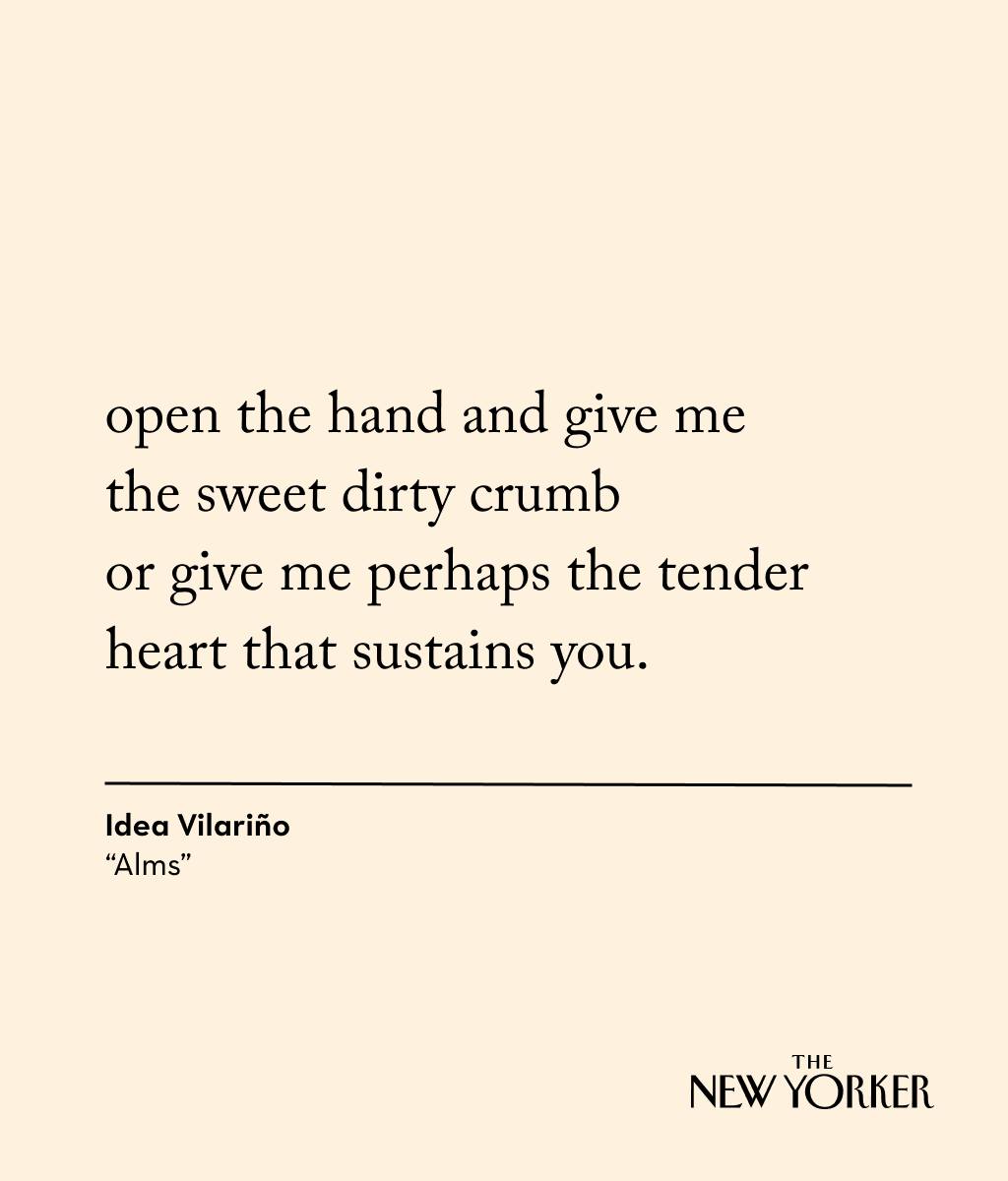 Thanks to @NewYorker : 'poem by Idea Vilariño, translated, from the Spanish, by Jesse Lee Kercheval. nyer.cm/WxpxLeA '