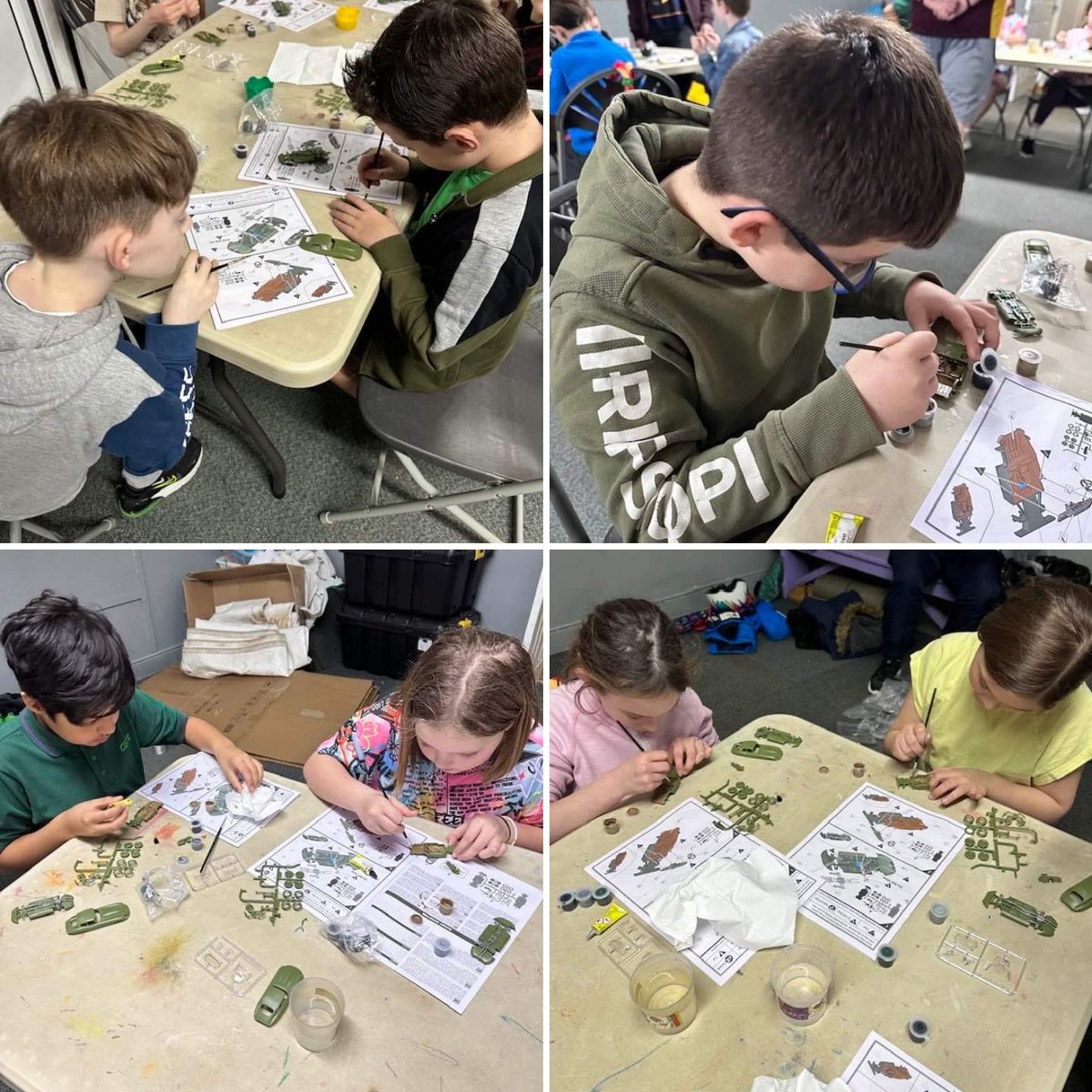 1stHardingstone's tweet image. Who doesn't love an @Airfix kit!
Our Danelaw #Cubs made #Jaguar and #Spitfire model kits last night and had great fun in the process.

#airfixmodels #airfix #modelmaker #creative #hardingstone