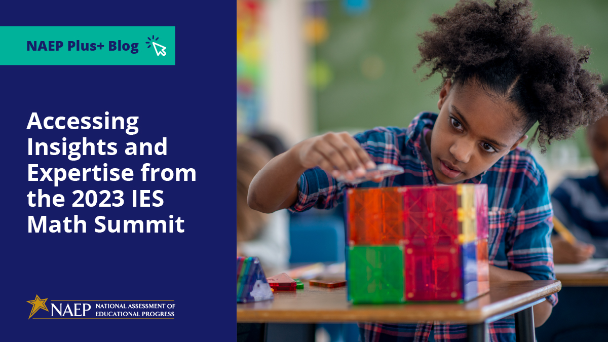 NEW: Find over 100 keynote and breakout sessions, STEAM career expo sessions, and more from the IES #Math Summit on the NAEP YouTube channel! Read more in our newest blog post: nces.ed.gov/nationsreportc… #EdChat #TeacherTwitter