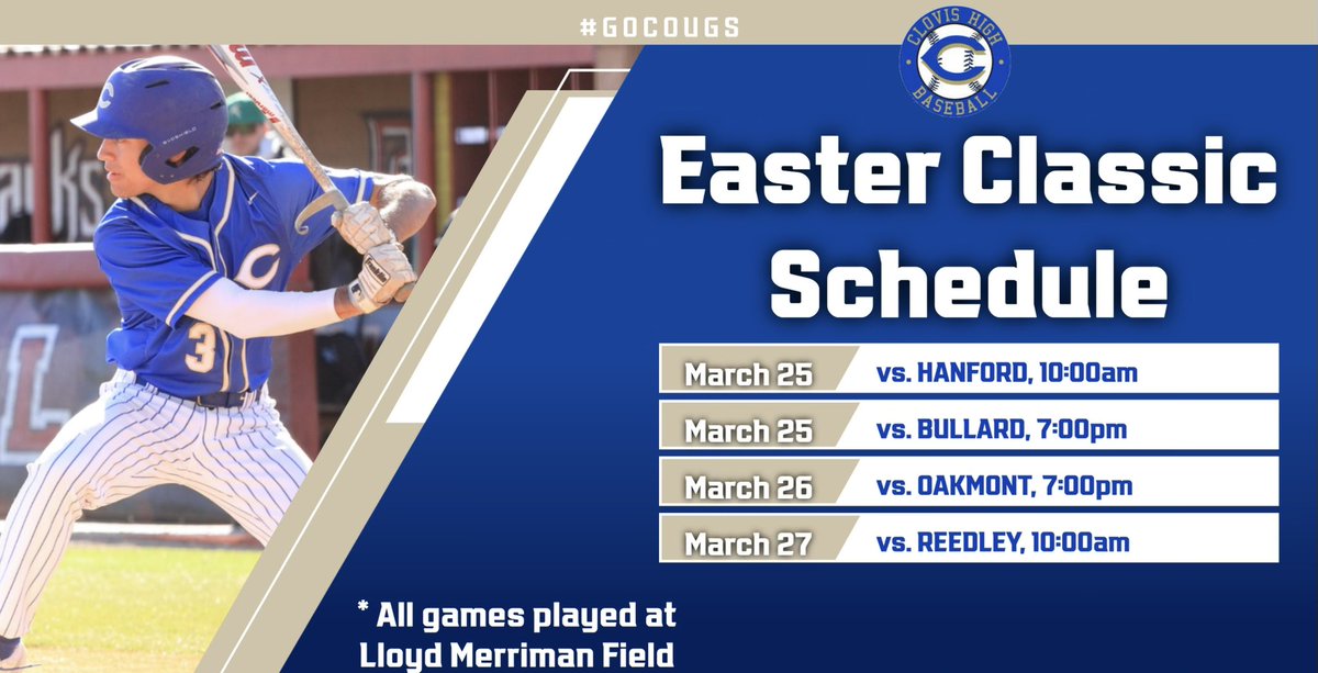 Clovis High Baseball tweet media