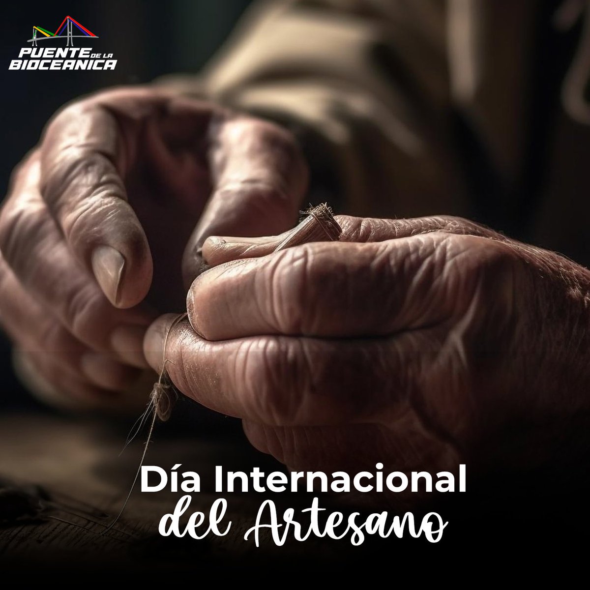 PBioceanica's tweet photo. Hoy celebramos el Día Internacional del Artesano, homenajeando la creatividad y destreza de quienes dan vida a obras únicas con sus manos. Su labor preserva tradiciones y enriquece culturas. ¡Agradecemos a los artesanos por su contribución invaluable al mundo del arte! https://t.co/F1JJAkDUCA