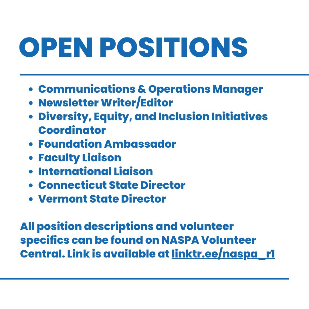 NASPA Region I tweet media