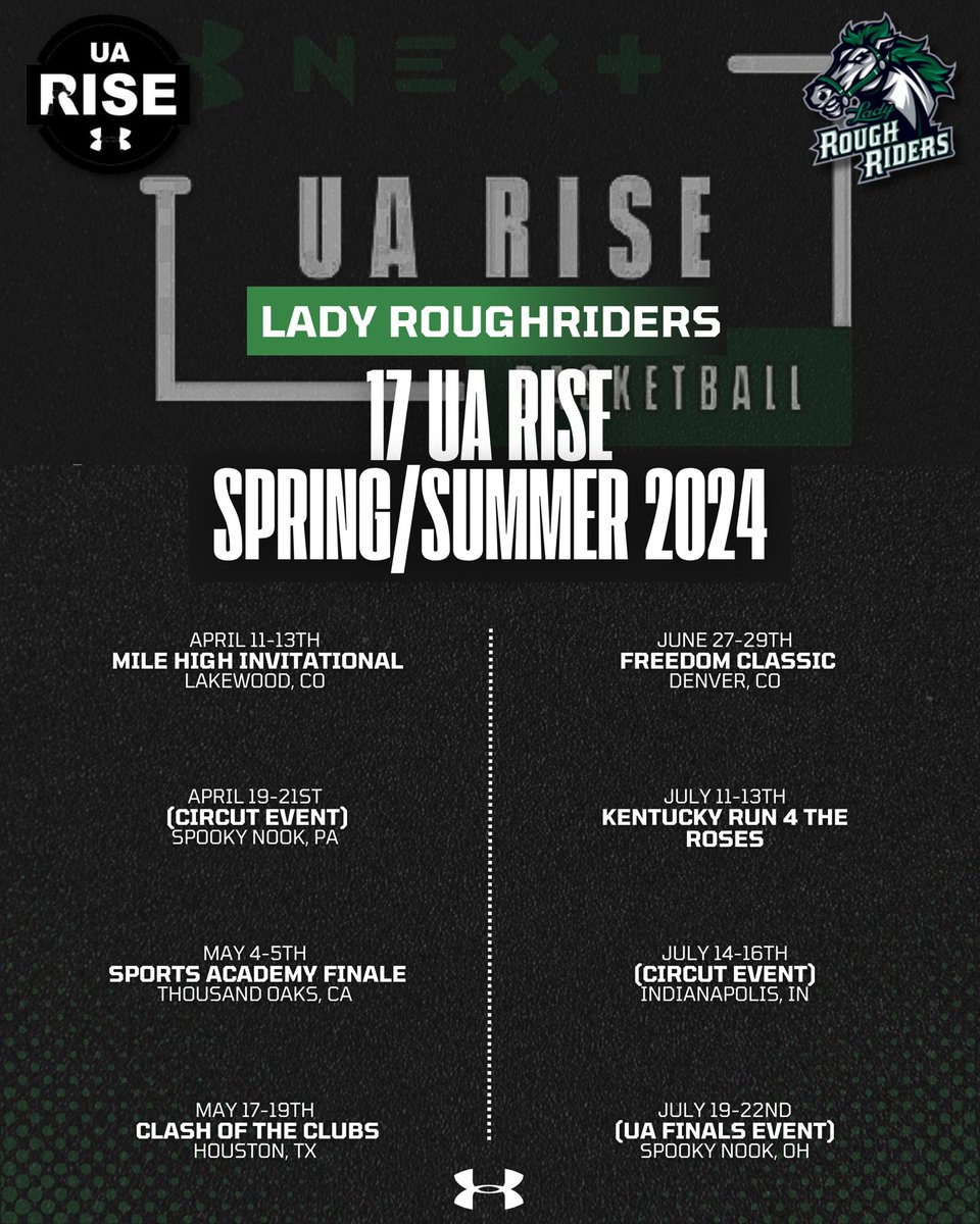 17UA RISE 2024 Roster‼️

@darby_haley18 
@gracieward
@kaitlinschumann 
@addisonharding15 
@kavivoglund 
@_gabbyherr_ 
@grayredpath 
@annabellerakers
@savannahweiss13 
@gabriellenewble 

ITS GO TIME! 😤