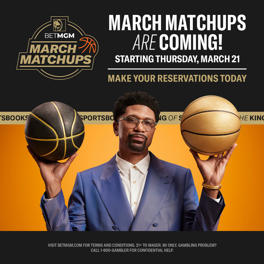 March Matchups are coming! Enjoy the games by booking your spot at BetMGM Sports Lounge 🏀