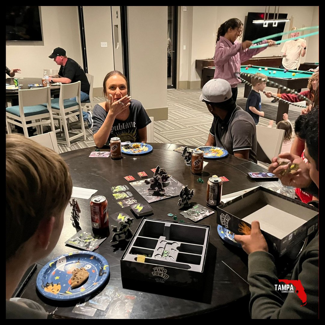 Game nights with our squad are a guaranteed fun time with friendly banter and exciting moments!! 🃏

#teamnight #dreamteam #teambuilding #fun #teamskills #growth #development #teamwork #entrepreneurs #workfun #workgoals #community #culture #tampaconnections #tampasmallbusiness