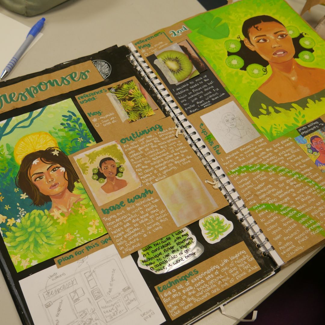 Our year 10 artists have been working hard on their sketchbooks!

#LGGSChallenge