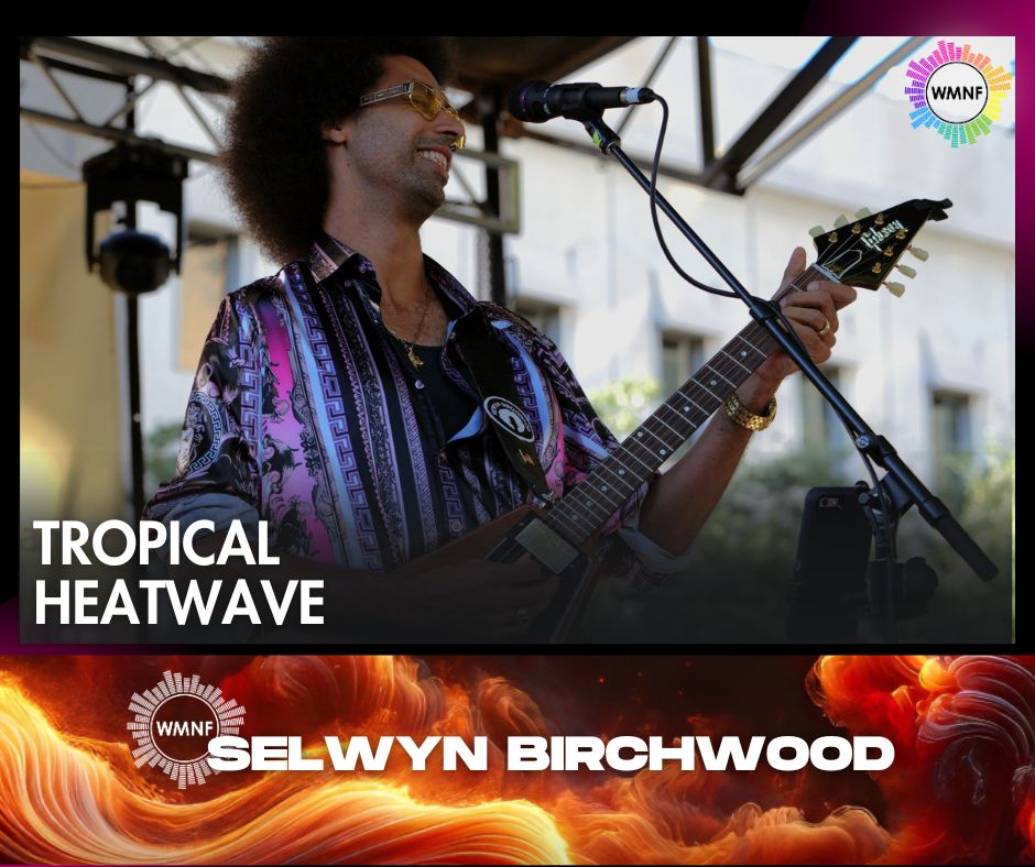 Today's Featured HEATWAVE band is a local favorite Selwyn Birchwood! “Birchwood combines deep blues, blazing psychedelic rock, rump-shaking funk, and Southern soul into a singularity that’s both personal and universal. CLICK FOR TICKETS ==> link.wmnf.org/THW24