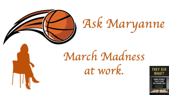 Celebrating #MarchMadness at work is a magnet to get employees into the office. #EmployeeMorale