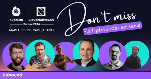 So many Upbounders, so little time! With Upbounders speaking during SEVEN sessions at #Kubecon this year, we can't list them all, see them for yourself and add to your schedule here: buff.ly/48VqQzL
