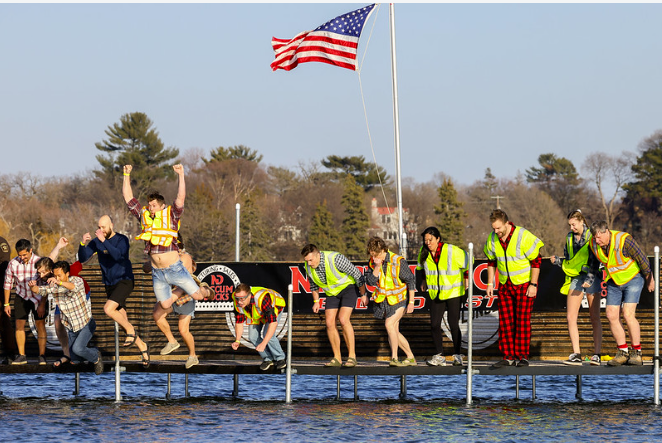 Earlier this month AKF participated in our 5th #PolarPlunge for @SOMinnesota! Thank you to all who jumped into the freezing waters of Lake Nokomis to show their support for @PlungeMN! plungemn.org #PlungeMN #FreezinForAReason #SpecialOlympics #EmpoweringHumanPotential