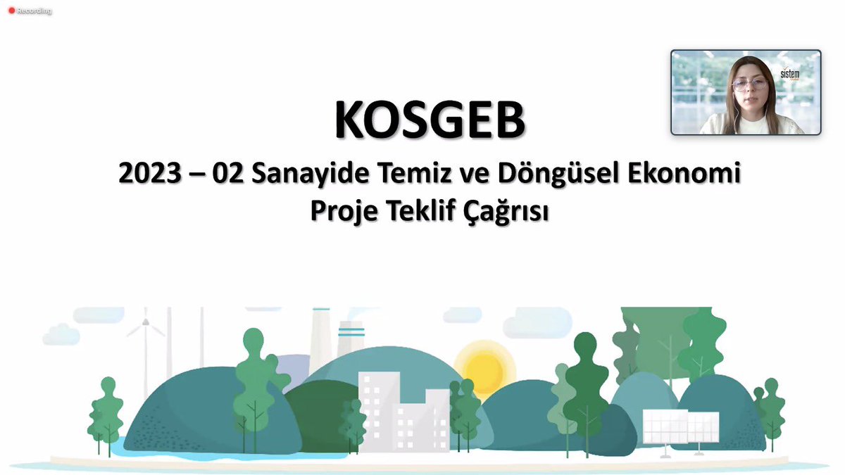 Sistem Global ile birlikte düzenlediğimiz bilgilendirme seminerinde, Sanayi Bakanlığı ve Dünya Bankası işbirliğinde 1 Nisan itibariyle hayata geçirilecek Yeşil Sanayi Projesi'nin alt bileşenlerini, hibe ve kredi kapsam ve süreçlerini aktardık. SG ve DCube olarak tüm bu