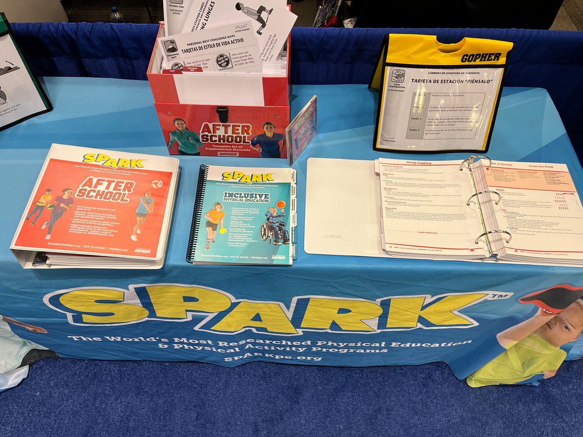 Last day to visit exhibits at #NAA24 @NatlAfterSchool - open until 2:30pm today. Stop by the SPARK booth to learn more about the world's most evidence-based physical education & physical activity programs. Plus, chance to win an iPad! #afterschool #physicalactivity