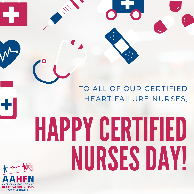 AAHFN's tweet photo. Happy Certified Nurses Day to all the incredible CHFN's! Your dedication and expertise in heart failure nursing make a world of difference every day.  

Why did you certify? Comment how many years you have been a CHFN!

 #CertifiedNursesDay #CHFN #AAHFN#Nurse https://t.co/vAHX40x1XM