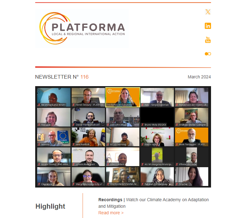 Platforma4Dev's tweet photo. ‼️ Discover the latest news of our coalition!

#ClimateAcademy
#StandWithUkraine 
#EUSKADI
#LocalizingSDGs
#HLPF2024
#UseYourVote
...

👉https://t.co/hqrD23g16S 

Not receiving yet our monthly newsletter?
👉 https://t.co/ctXVIy8Z1H https://t.co/JEtVkro6Z3
