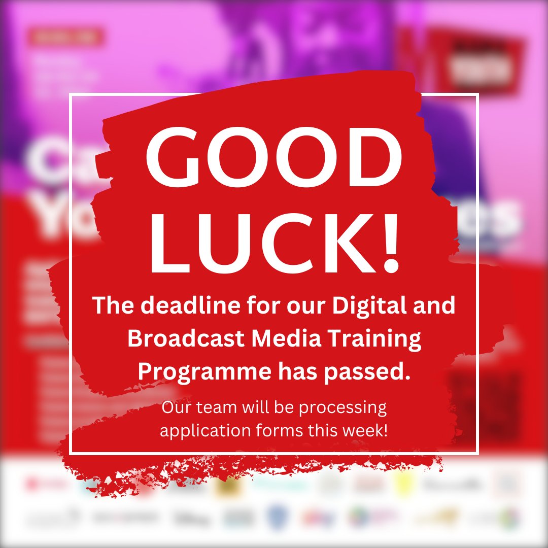 ⚠️ APPLICATIONS ARE NOW CLOSED! ⚠️ Good luck to all those who applied! 🤞 We will contact shortlisted candidates for the assessment days throughout w/c 8th April. 🔗Check our website for assessment dates. For queries email: apply@mamayouthproject.org.uk #digitalmedia #tv #film