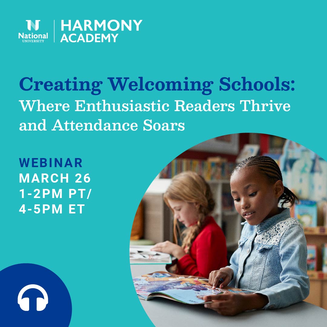 🌟 Transform education & combat chronic absenteeism with our webinar: 'Creating Welcoming Schools: Where Enthusiastic Readers Thrive and Attendance Soars.' 📚 Don't miss out! #EducationTransformation #AttendanceMatters 🗓️ March 26 | 1pm 📝 Register now: bit.ly/3wwDmbs