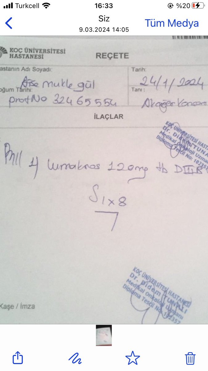 Arkadaşlar çok ACİL!! Annem 4.evre Akciğer kanser ve lenflere metastaz var.Adenokarsinom teşhisi geçtiğimiz Aralık ayında babamı kaybettikten 1 ay sonra konuldu.5 kür kemoterapi gördükten sonra kan değerleri alabora oldu hastaneye yatırıldı 3 hafta çok ağır bir tedavi görerek…