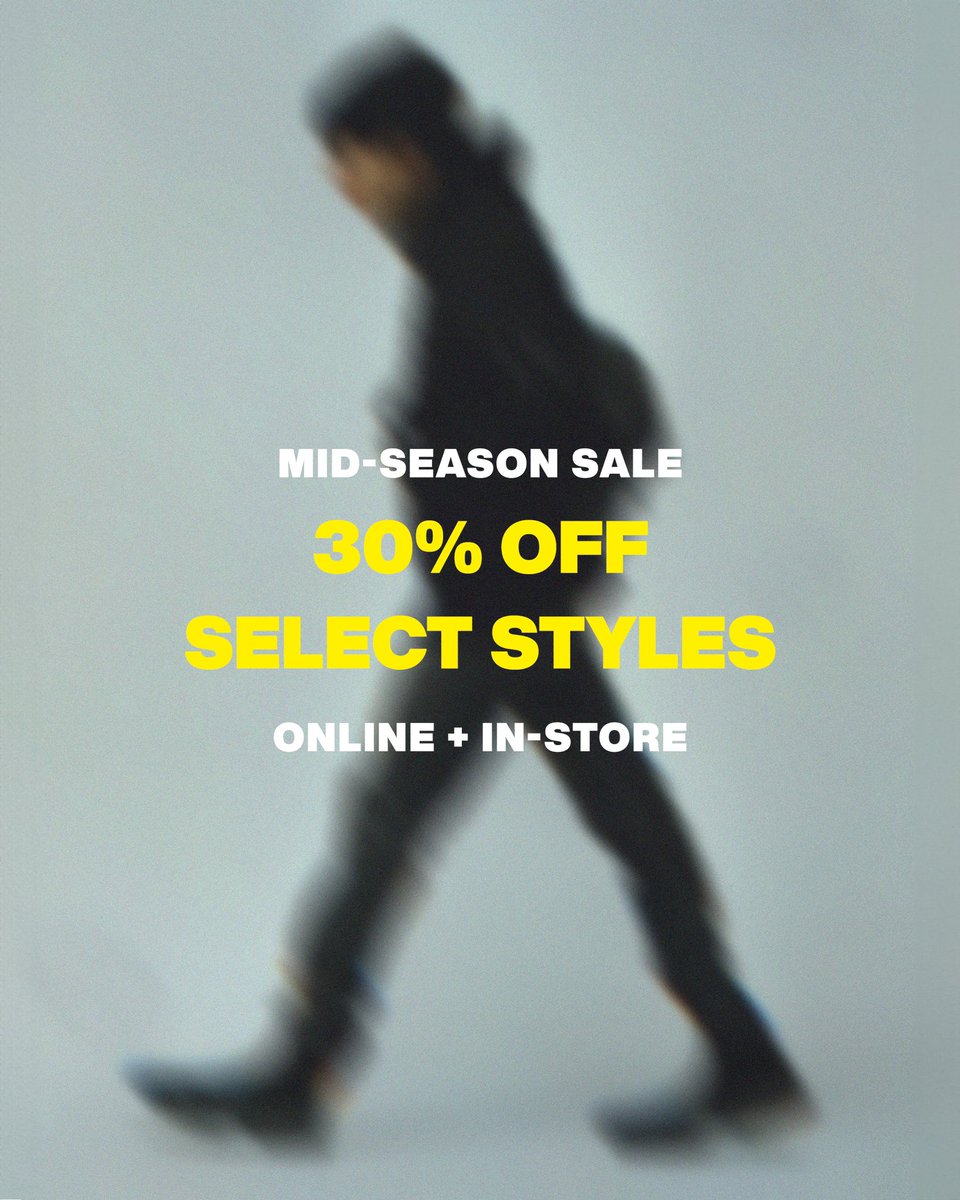 The Mid-Season Sale is Now Live. Take 30% off select styles: johnelliott.com/collections/sa… + Stay tuned for Flash Sale events throughout the sale period.