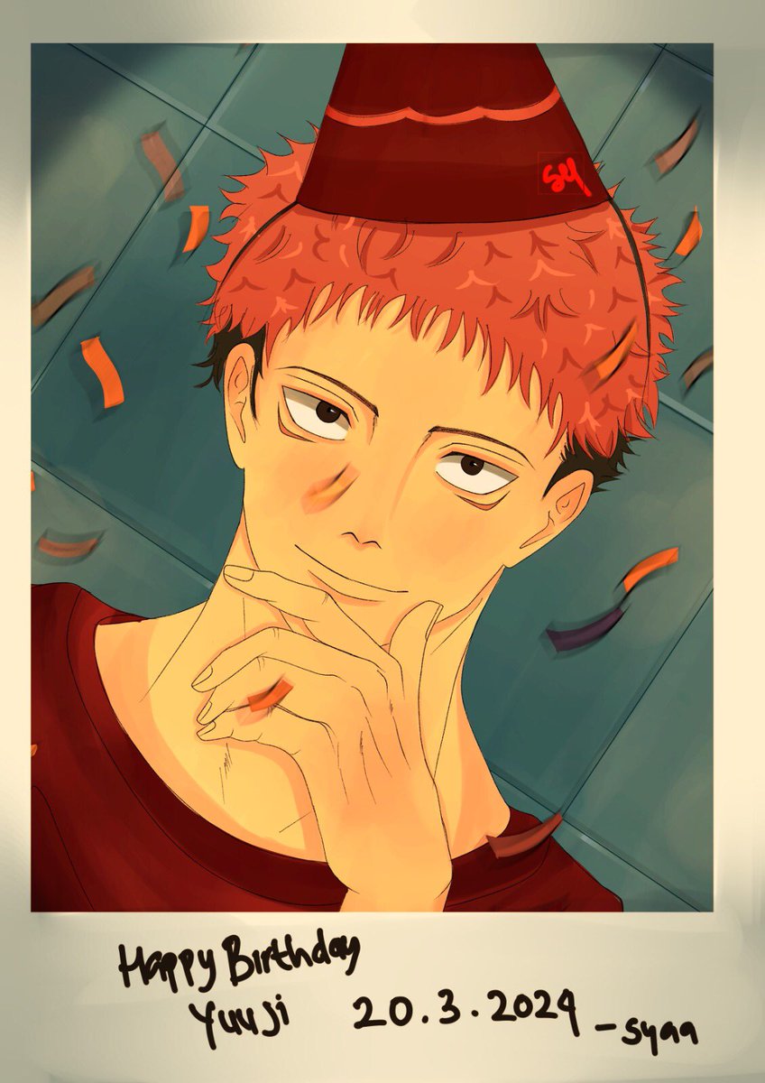 Happy Birthday 🐯🐯 Yuuji Itadori 💕 #虎杖悠仁生誕祭2024
 #虎杖悠仁生誕祭2024