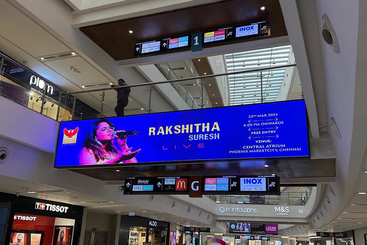 Look who’s been spotted!!!! 😍🥰🙈 Chennai!!!! 📍♥️ this one’s EXTREMELY special 🥹💝🚀🧿 March 23rd, Phoenix Mall! ✨ Be there. 💃🏻🕺🏻🥳 #RakshitaSureshLive