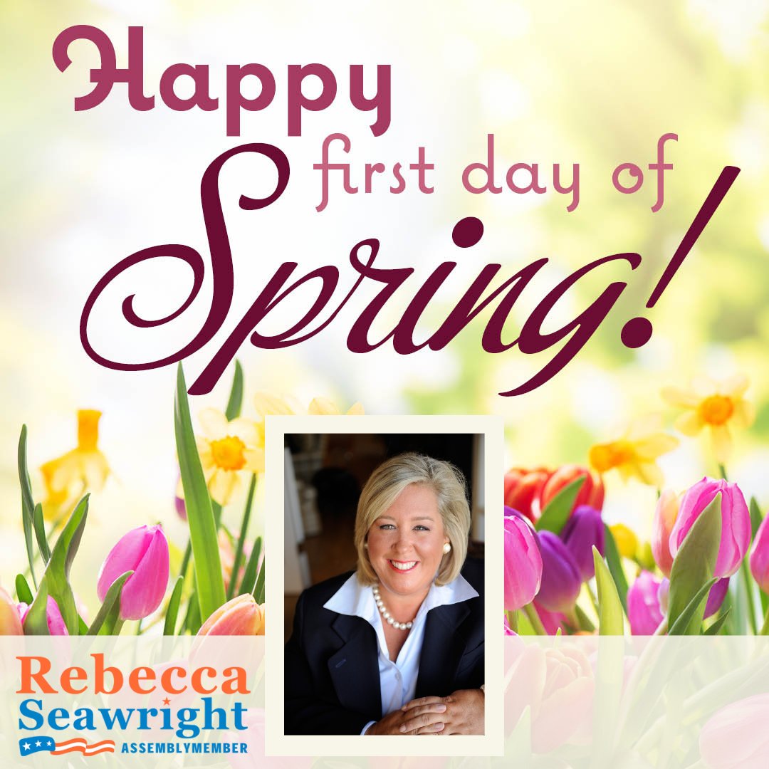 SeawrightForNY's tweet photo. Spring is a time of new beginnings and opportunities! This season, we're working to pass a budget and legislation that help New Yorkers flourish. https://t.co/d4hMaHwdNp