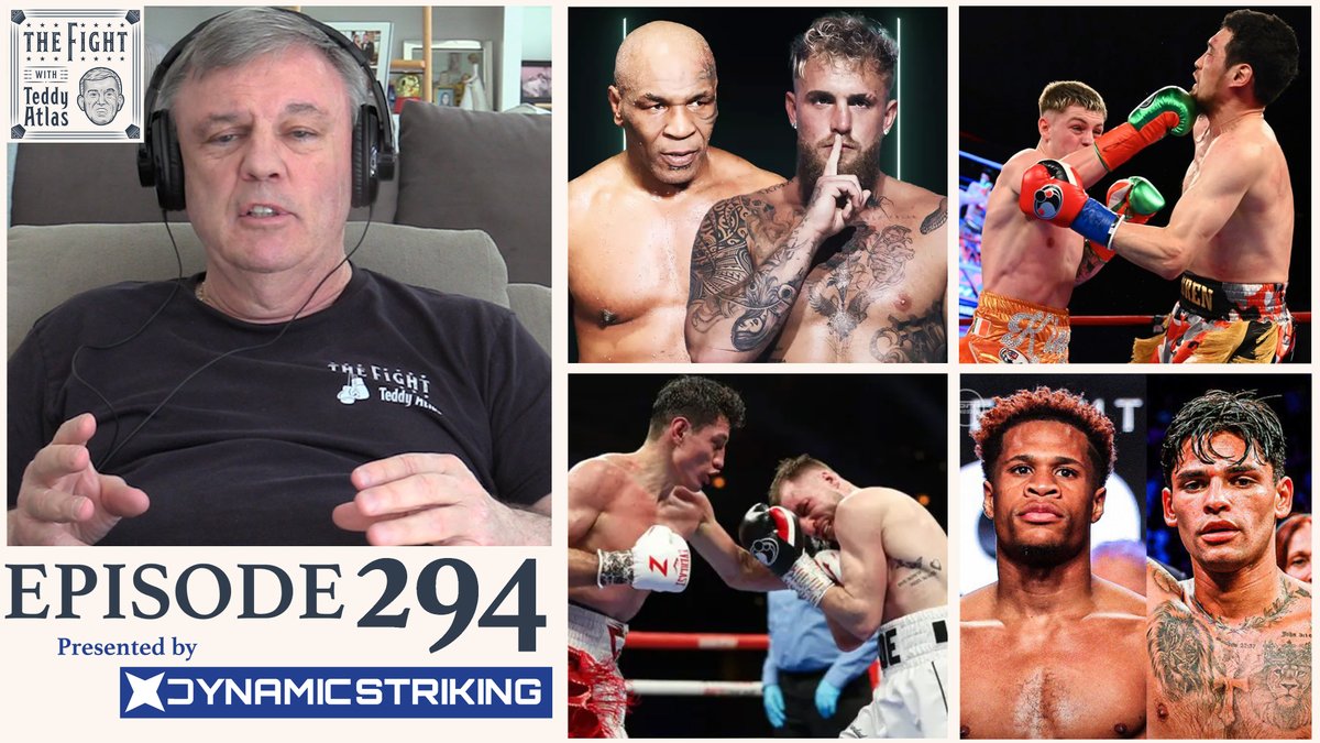 New episode is up! - Mike Tyson vs Jake Paul thoughts - Zepeda Stops Hughes - Callum Walsh Win - Can Garcia Haney Fight Still Happen? - Tim Tszyu vs Keith Thurman off Episode is up on all podcast apps & here on YouTube youtu.be/ewUenpeuMpU Thanks for being with us! #boxing