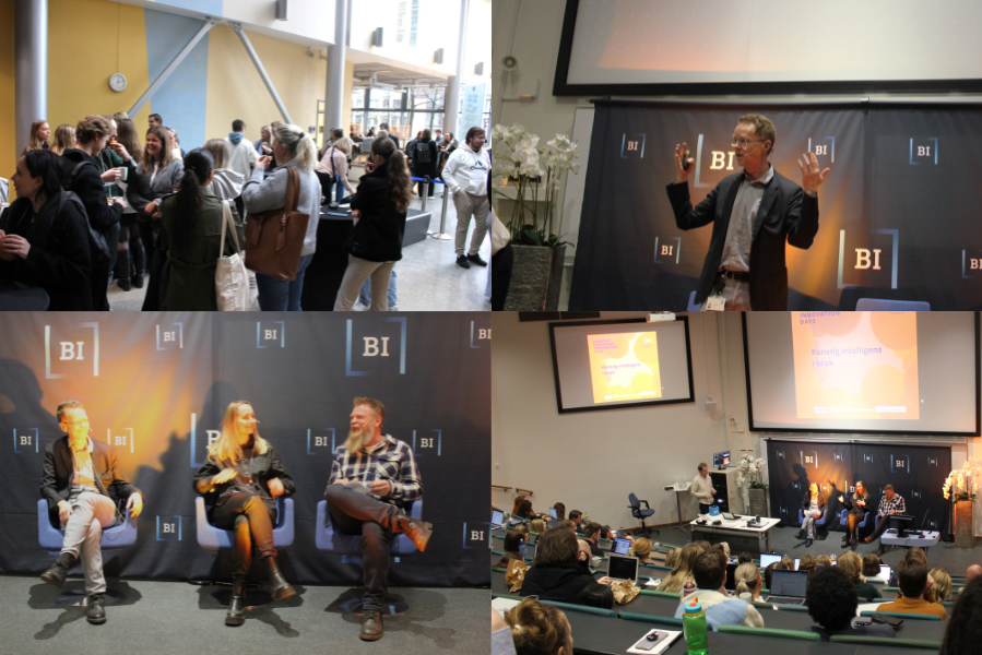 BI Department of Communication and Culture (@bi_dcc) on Twitter photo Onsdag 13.mars arrangerte BI Centre for Creative Industries (<a href="/BI_CCI/">BI Centre for Creative Industries</a>) konferansen Creative Industries Innovation Days. Temaet for årets konferanse var kunstig intelligens i bruk, og hadde fokus på konkret og innovativ bruk av KI innen kreativ næring. Takk til alle fremmøtte! Onsdag 13.mars arrangerte BI Centre for Creative Industries (<a href="/BI_CCI/">BI Centre for Creative Industries</a>) konferansen Creative Industries Innovation Days. Temaet for årets konferanse var kunstig intelligens i bruk, og hadde fokus på konkret og innovativ bruk av KI innen kreativ næring. Takk til alle fremmøtte!