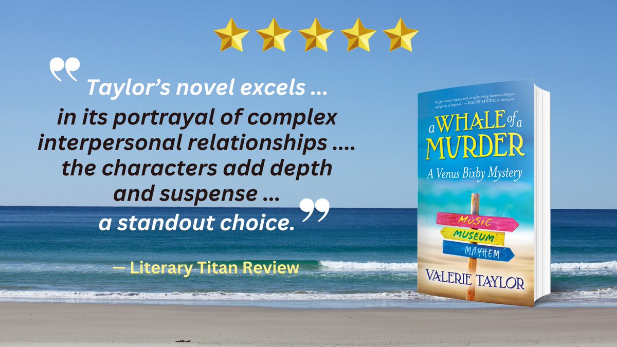 So thrilled by this 5-star review from @LiteraryTitan! #Preorder now! #cozymystery #beachread #aprilrelease #series #readers #librarians #BookReview amzn.to/42YtYcZ