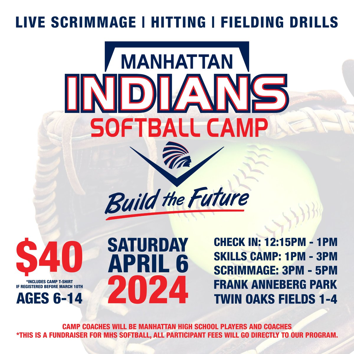 Manhattan Indians Softball tweet media