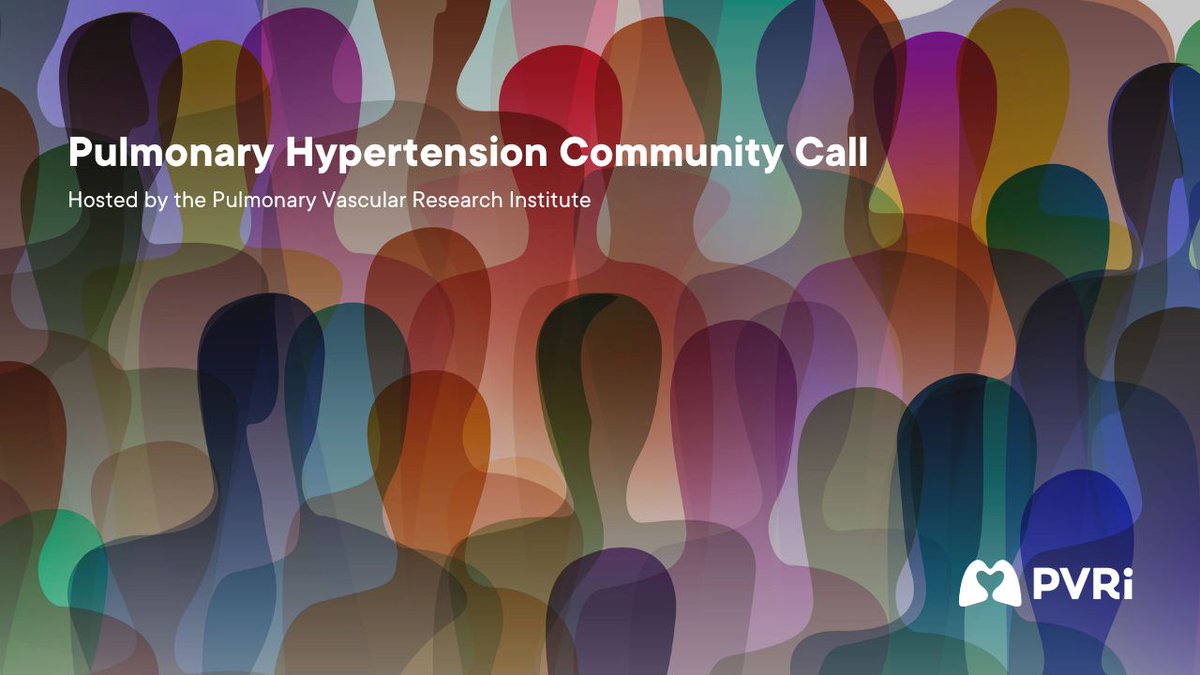 Our #PulmonaryHypertension Community Call is taking place this Thursday at 3PM GMT. Our hosts will be joined by guests Ke Yuan Yunhye Kim and @RRVdpool to discuss the latest in PH this month. Register for free here: us02web.zoom.us/webinar/regist… #Pericytes #HIF2α #RVFunction