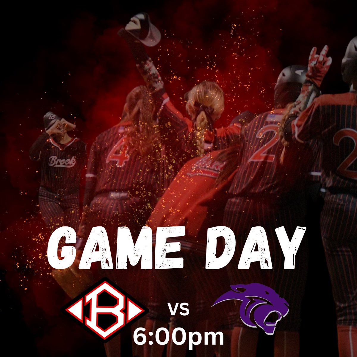 BrookSoftball's tweet photo. GAME DAY!!
📍Ridge Point High School
⏰ 6:00pm
#BeAMonster https://t.co/hq5TdARWbb